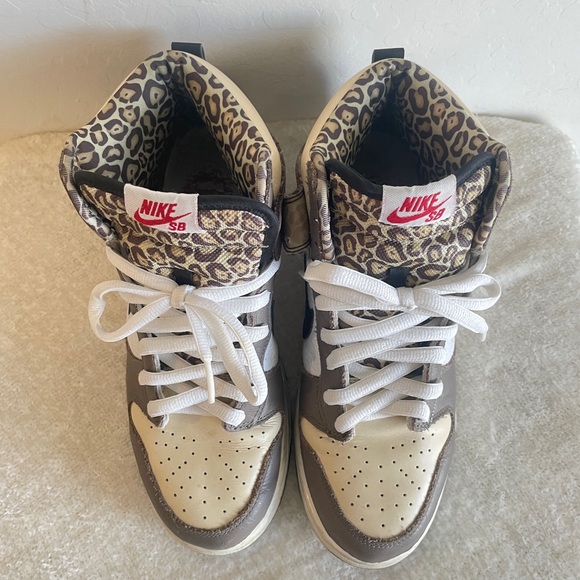 NIKE DUNK SB  FERRIS BUELLER 2008 size 9 Leopard - Picture 3 of 7